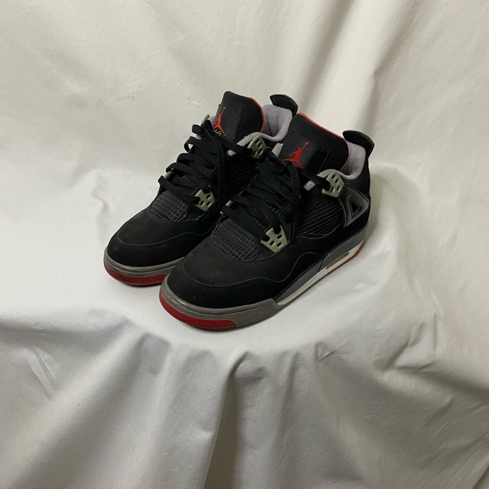 Red and Black Jordan 4’s